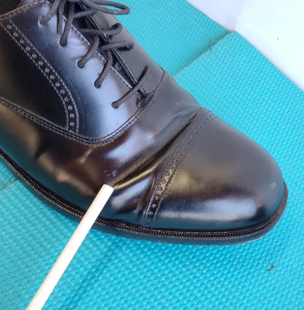 Bostonian Men's Lace Up Black Leather Dress Shoes Derby - Size 11